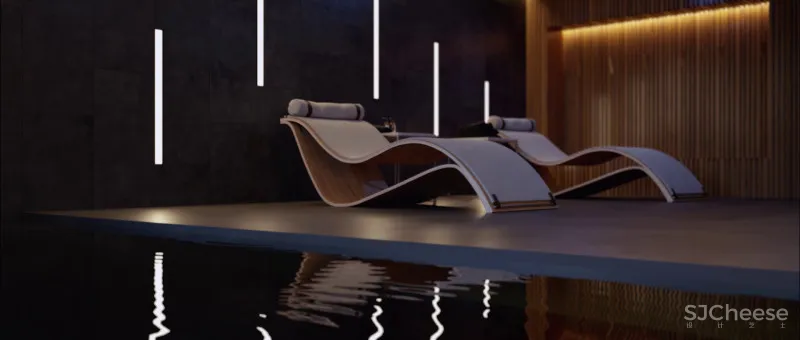 每个户型都有超大泳池,任何大平层跟它比都弱爆了!