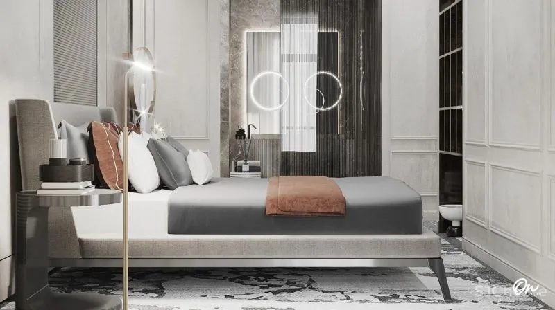 107m²高级灰的轻奢质感