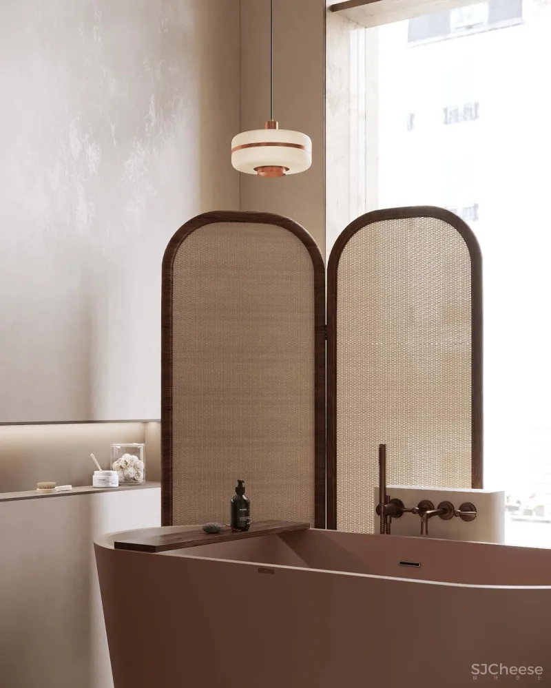 100㎡一室一厅，拱形元素这么用家里颜值翻一倍！