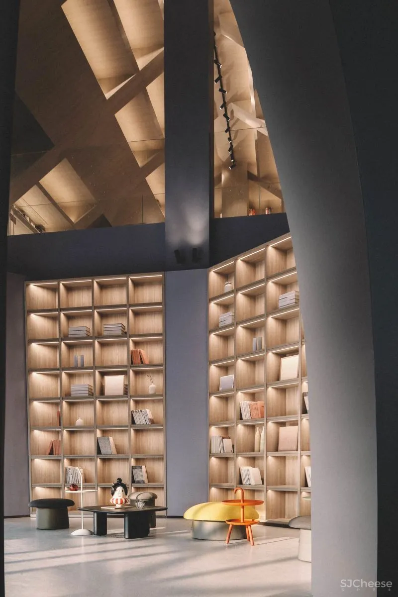 源于安徒生的设计灵感,钢筋水泥下的童话书屋 宇合光年