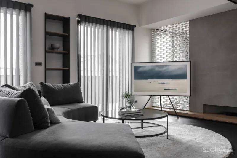 简约工业风住宅，这个材质太有质感了！