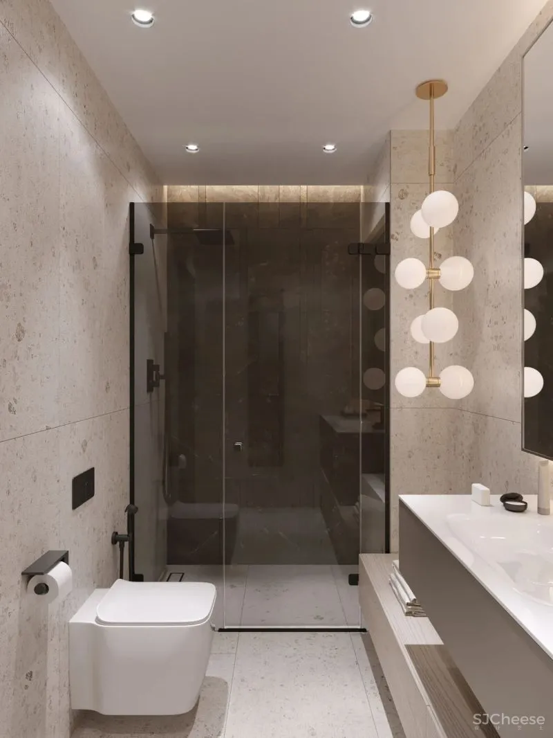 190㎡带露台的三居室，宁静简练！