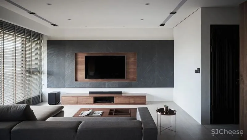 台式高级灰设计,质感空间!