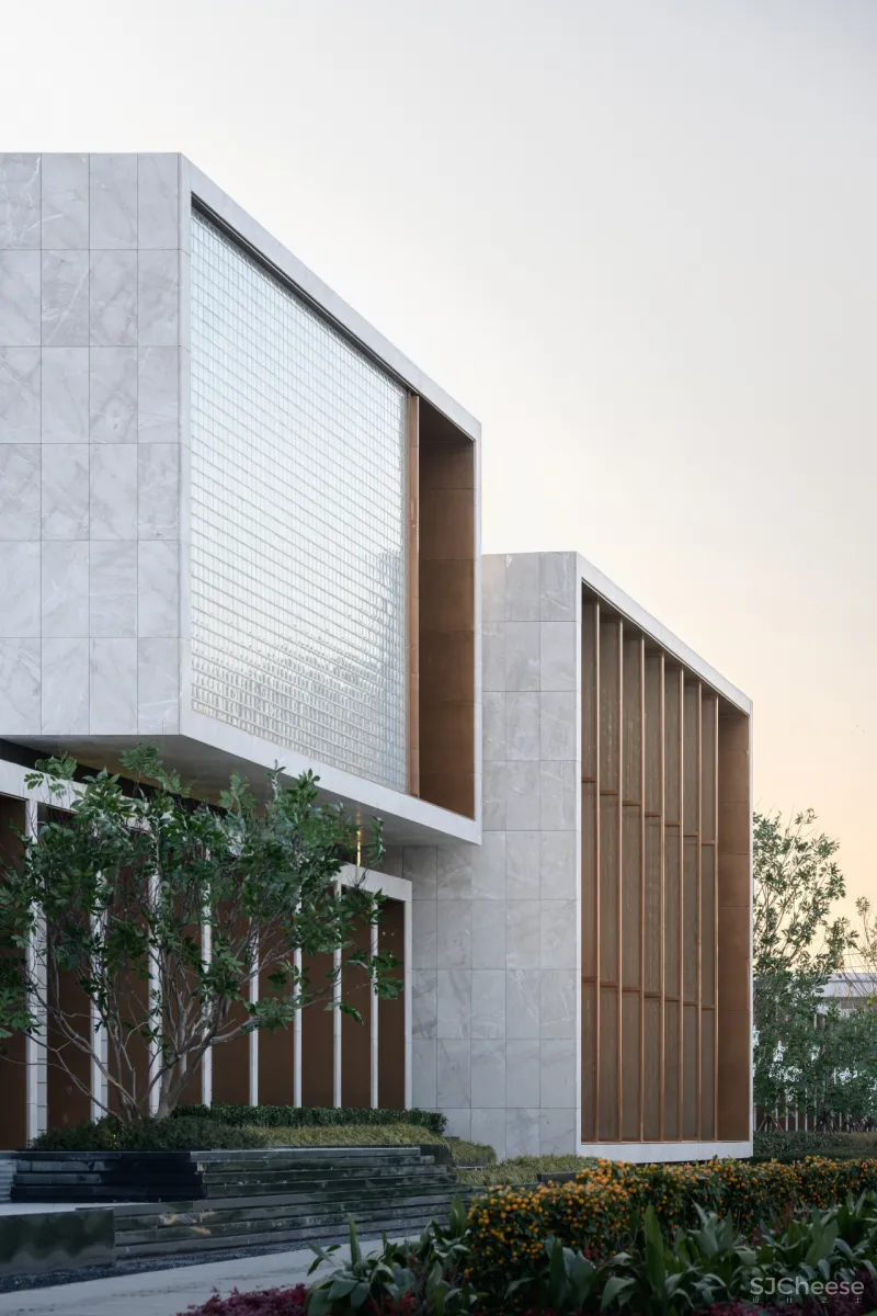 EH DESIGN 空间 金地商置·大成雅镜售楼处:艺术“盒子”