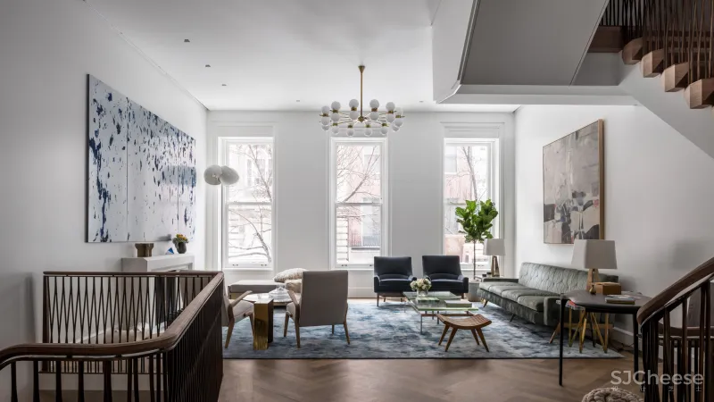 370㎡ 四居室公寓翻新,入户玄关美成了艺廊,这才是奢居典范