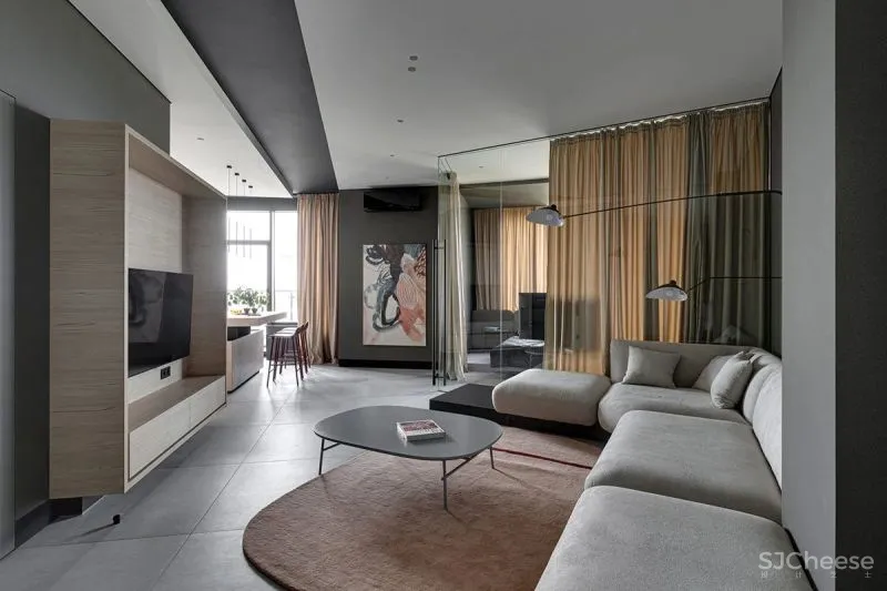 这是一个被拯救的空间,60平米的怪异格局大翻身