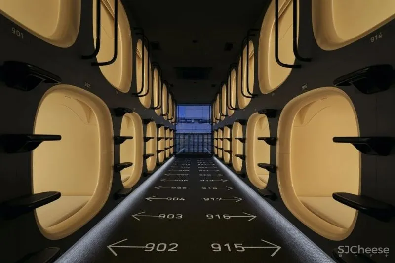 新作 9h胶囊酒店,名古屋 Keiji Ashizawa Design