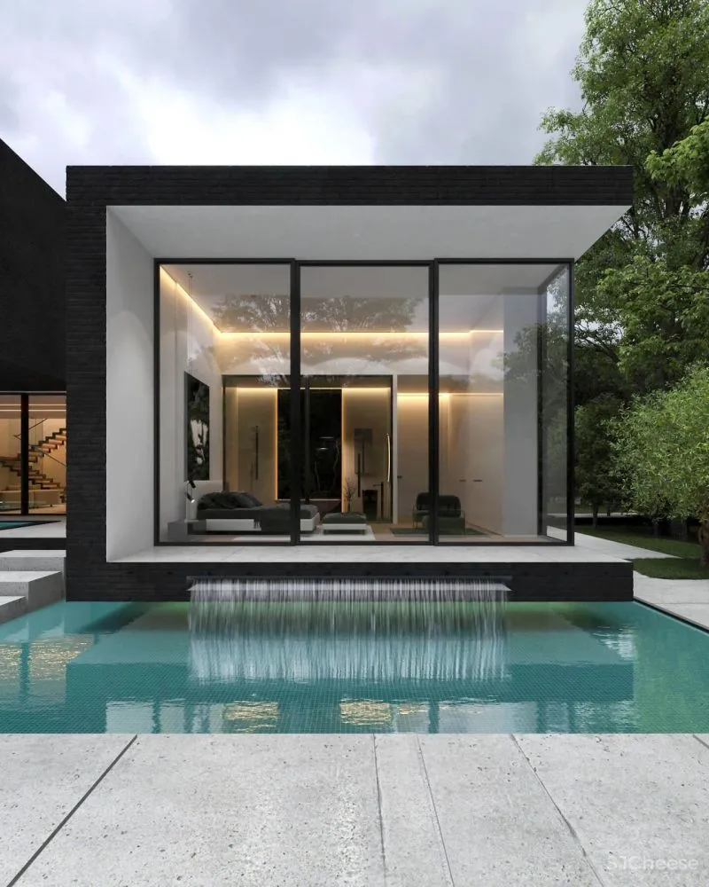 600㎡极简别墅,漂亮!