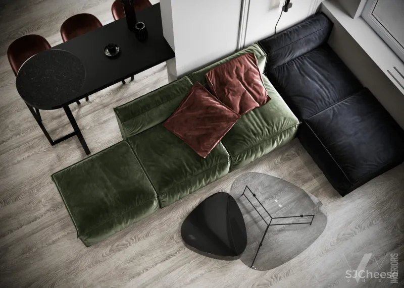 现代复古风，多彩的轻奢质感！