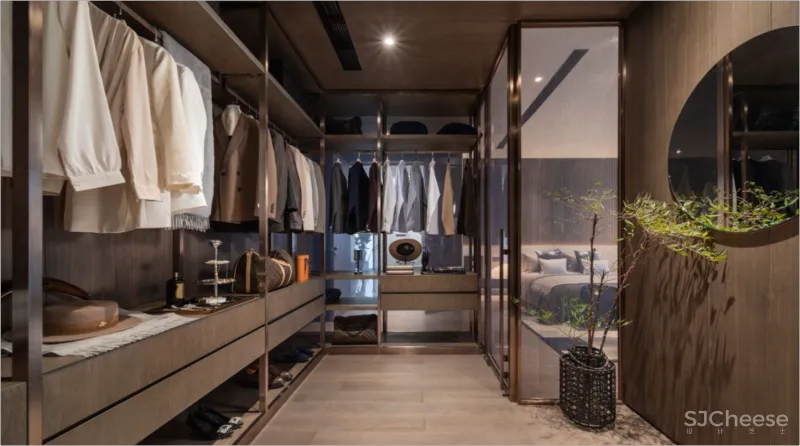 李玮珉力作 重庆千万级豪宅「万科.锦绣滨江」样板间效果图和实景照片