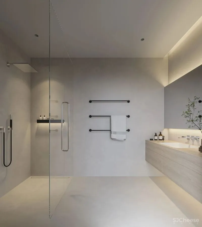 把茶室装进客厅，在这个家中，简洁是最高级的语言！