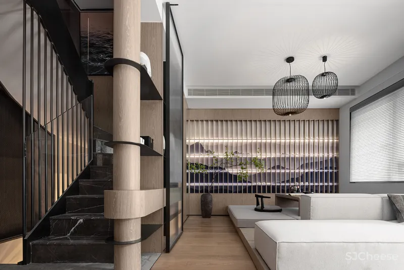 唐忠汉:207㎡简约设计,质朴、高级美!