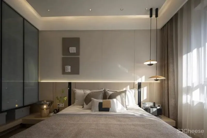 青岛龙湖昱城样板间 矩阵纵横