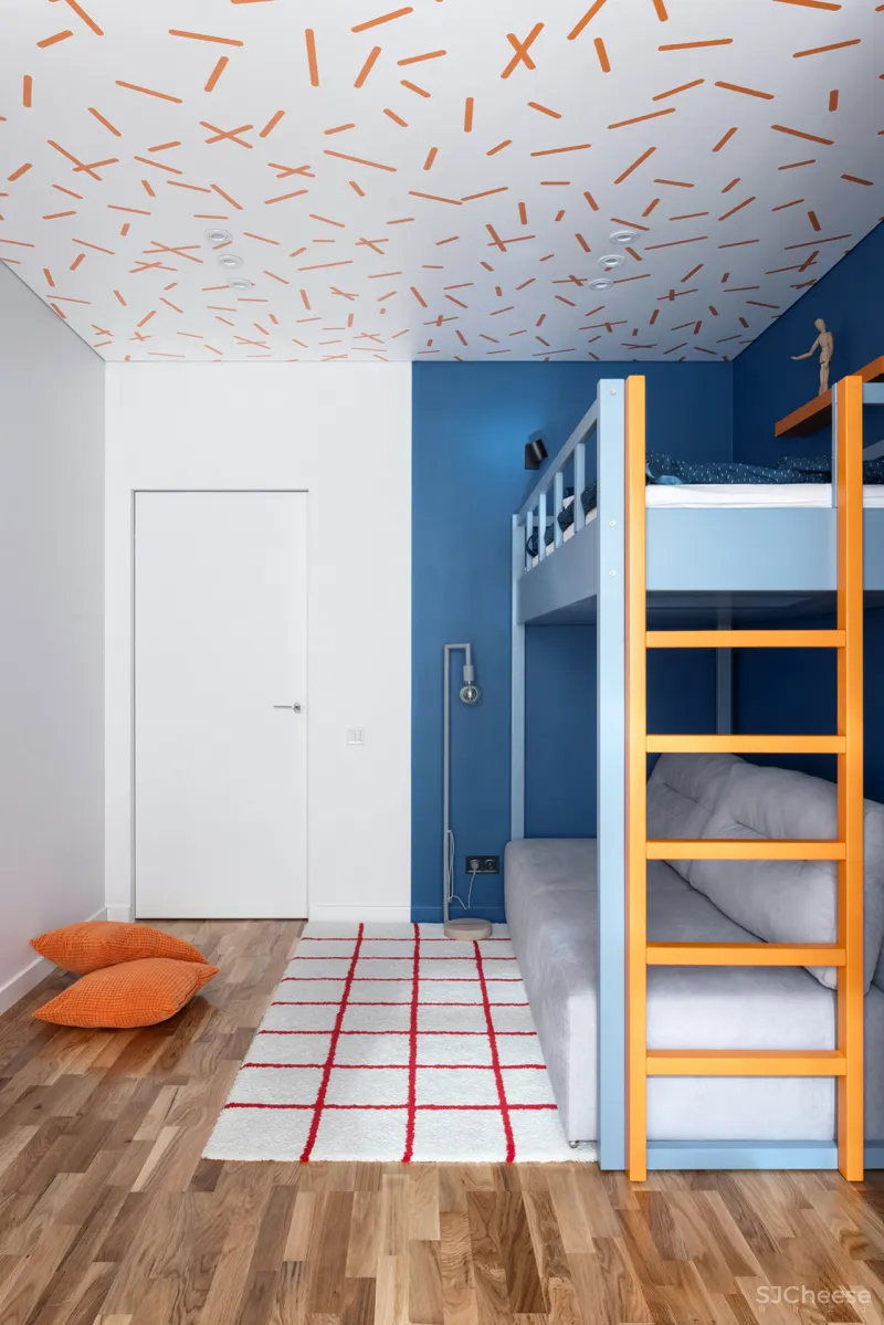 75㎡ 两房两厅，一体式橱柜这样用，收纳超多又显大