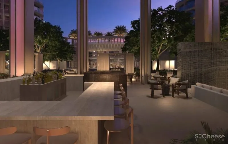 贝聿铭、Yabu雅布、Gensler...联合操刀:洛杉矶世纪广场「费尔蒙酒店」