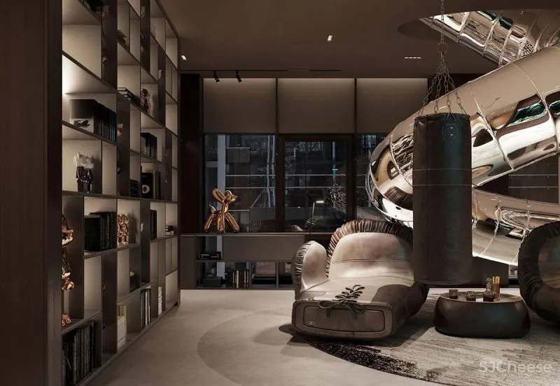 1105㎡顶层复式，奢华的气质 Ab Architects