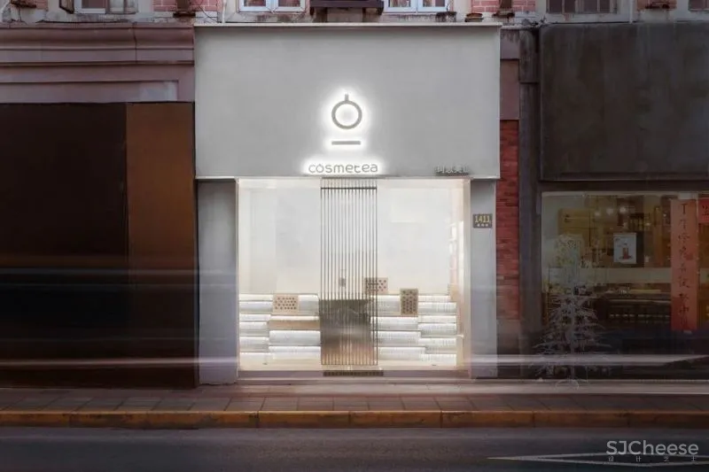 新作 Cosmetea 新型美妆茶文化品牌店,上海 奈时设计