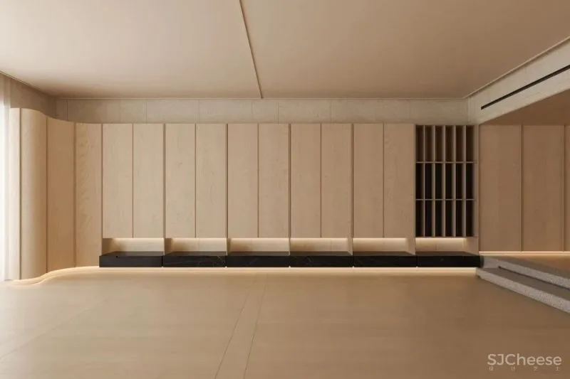 新作 运动的流线 俞舍 瑜伽-普拉提，广东 言昱室内设计