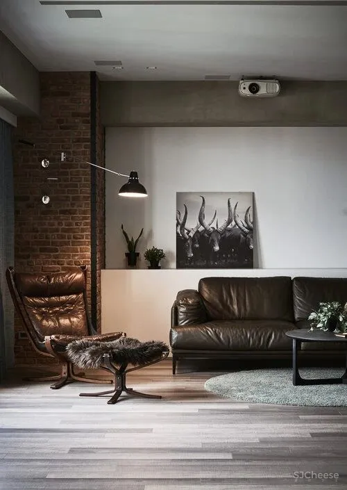 将工业风和雅痞风结合,一个单身男士把自己的家装的那么时髦,真的好吗?