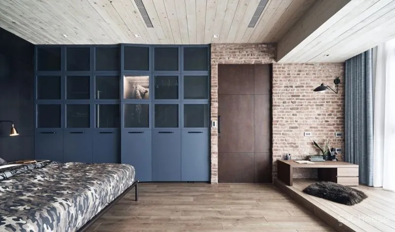 将工业风和雅痞风结合,一个单身男士把自己的家装的那么时髦,真的好吗?