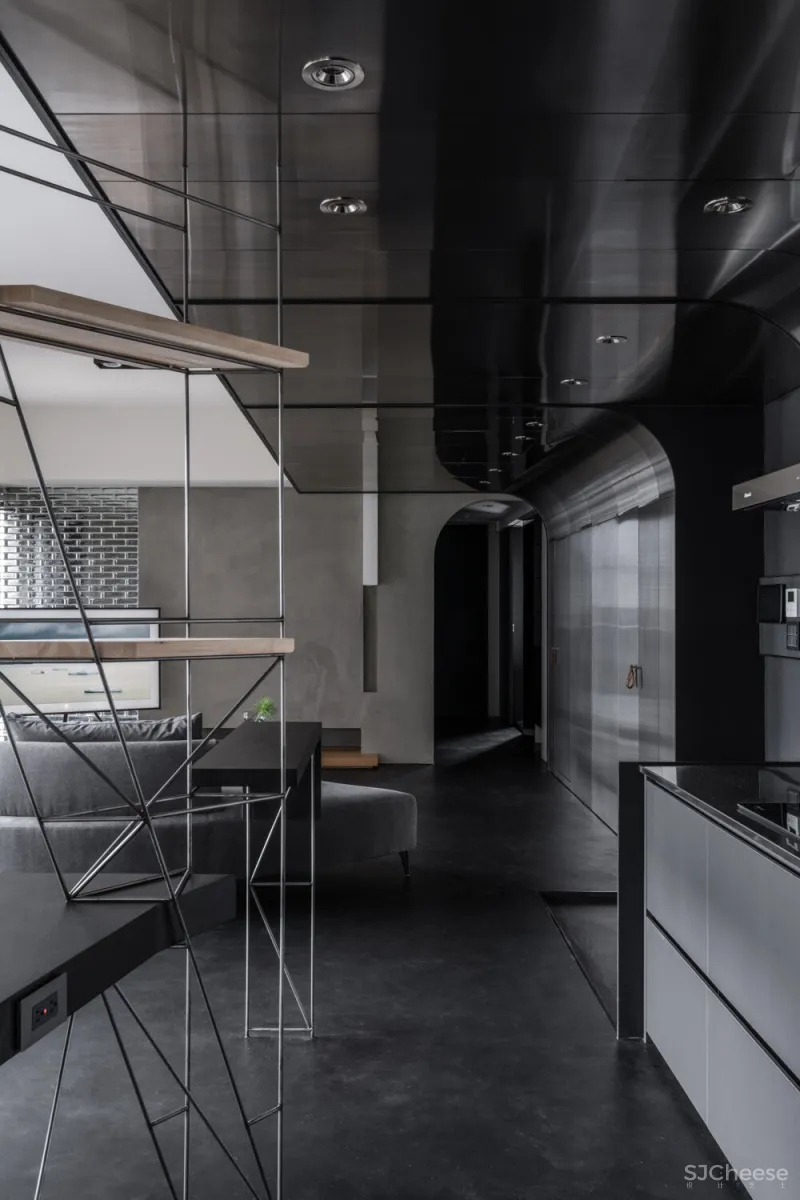 简约工业风住宅，这个材质太有质感了！