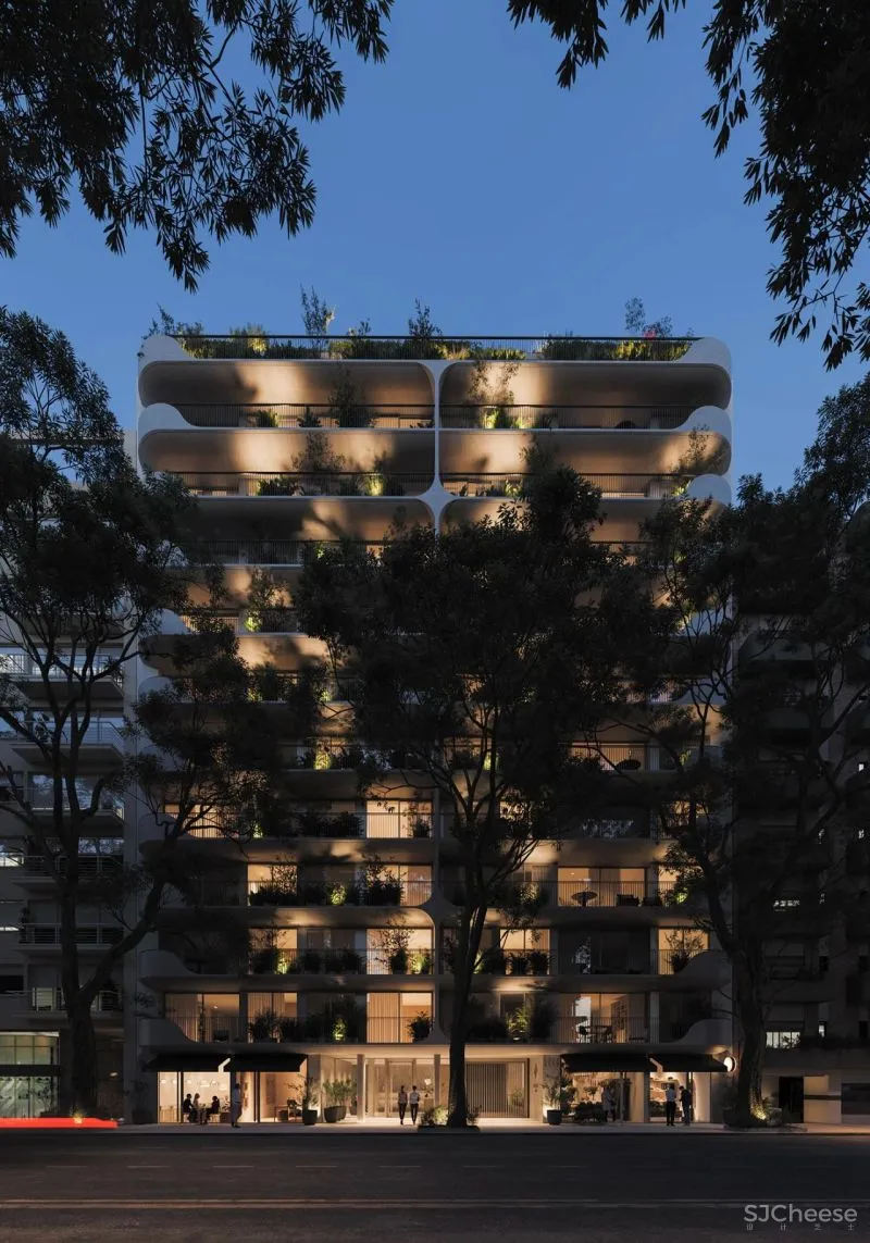 放弃顶层公寓,改做会所,这样布置整栋楼的格调都高了