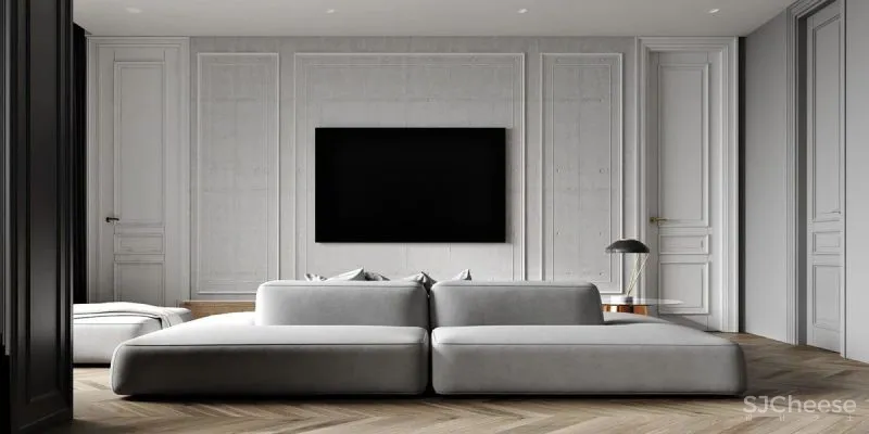 黑白缄默简约沉稳家居内饰