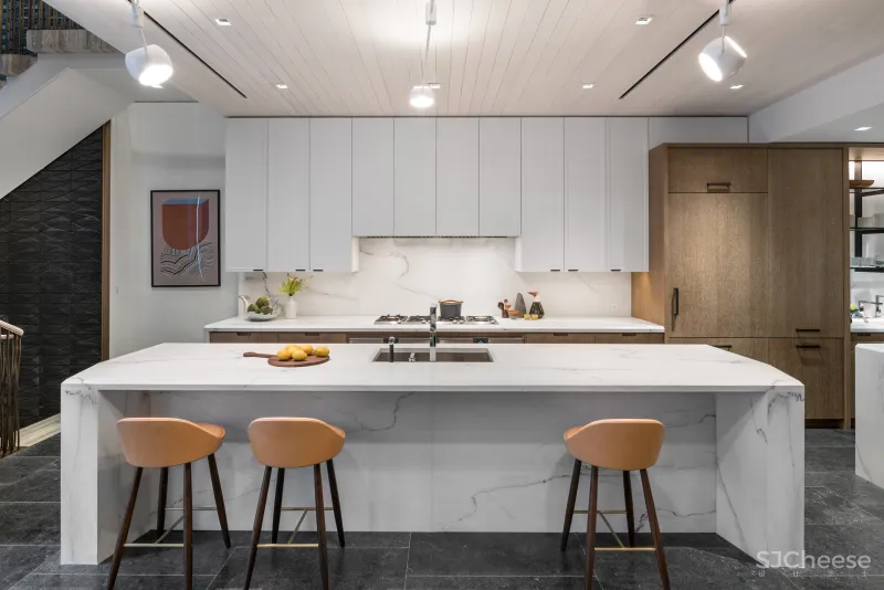 370㎡ 四居室公寓翻新,入户玄关美成了艺廊,这才是奢居典范