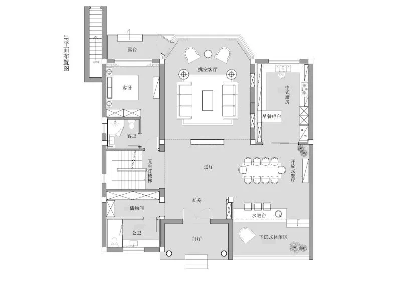 680m²别墅设计，魔幻迪厅的雅致蜕变秀 陈尹周「星作」