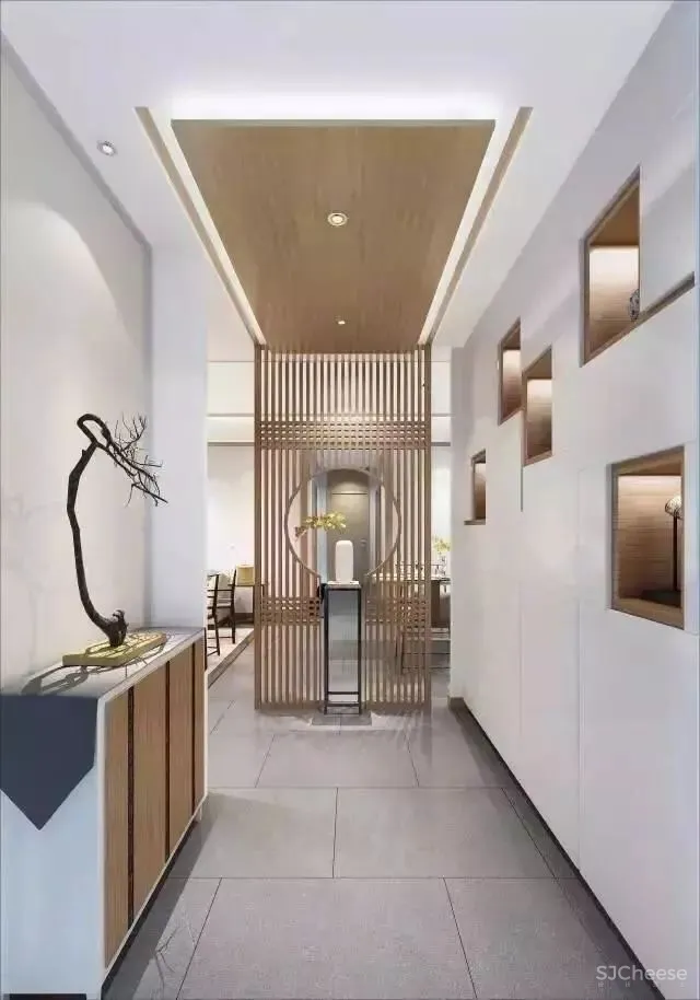 玄关墙这样设计,一进门就“旺”到你!