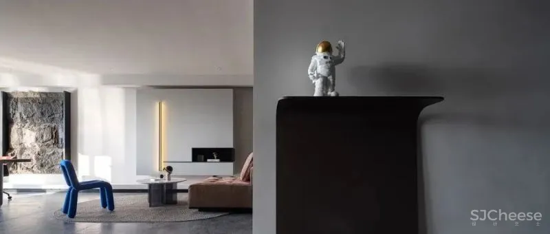 立方体m³:深海蓝索引的美学世界 本白空间