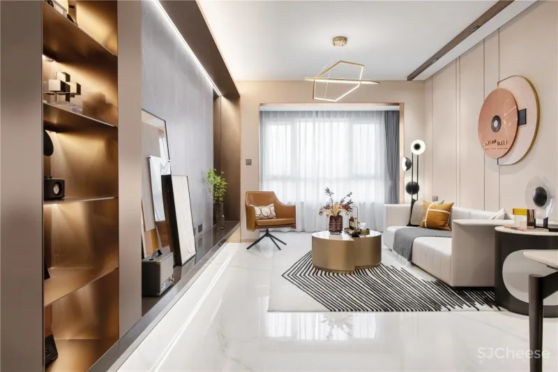 德方圆 | 太原118平样板间 摩登雅痞 都市柔情