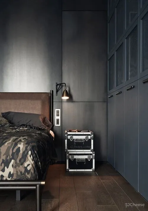 将工业风和雅痞风结合,一个单身男士把自己的家装的那么时髦,真的好吗?