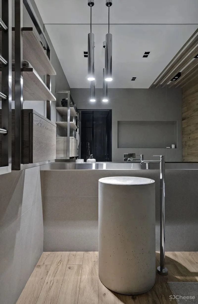 这3个蓝色调小家,敢于打破常规,自然不平常!