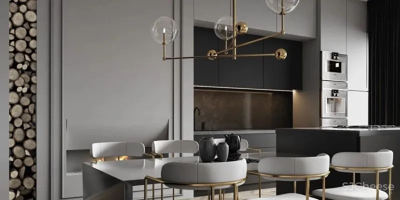 黑白缄默简约沉稳家居内饰