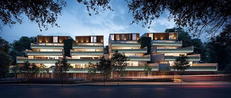 每个户型都有超大泳池,任何大平层跟它比都弱爆了!