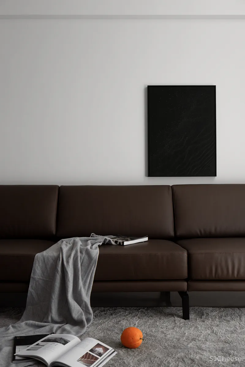 120m²极简设计,克制的生活态度!