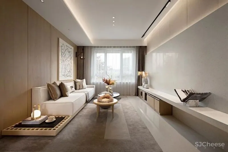 青岛龙湖昱城样板间 矩阵纵横