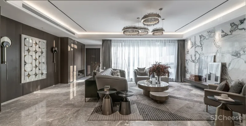 厚夫设计:轻雅金邂逅柔雾灰,百看不厌的魔力!