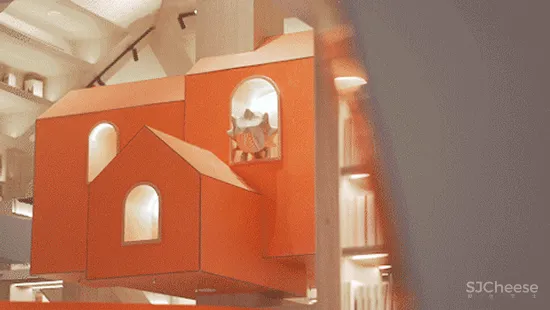 源于安徒生的设计灵感,钢筋水泥下的童话书屋 宇合光年