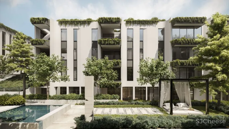 极简白的精装设计,越简洁越高级!