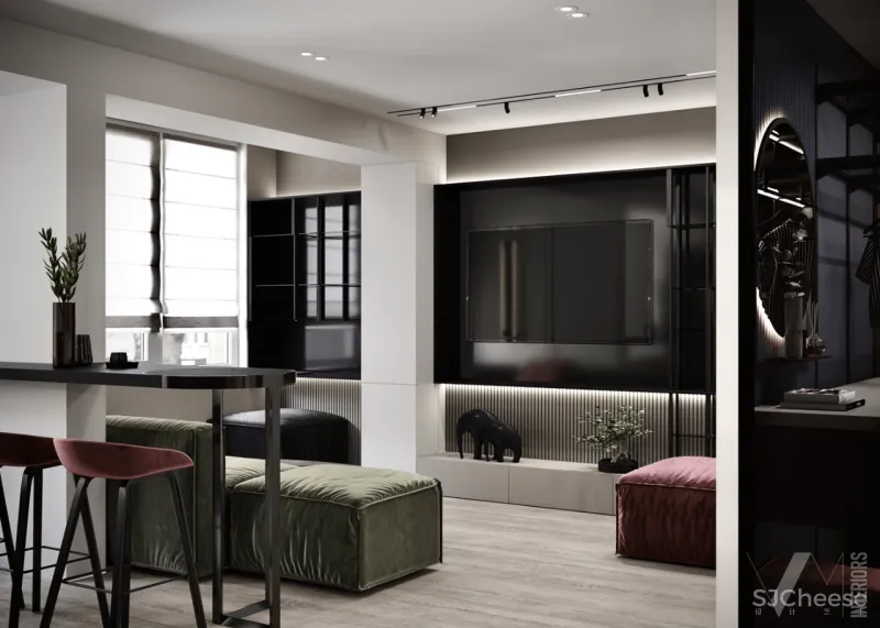 现代复古风，多彩的轻奢质感！