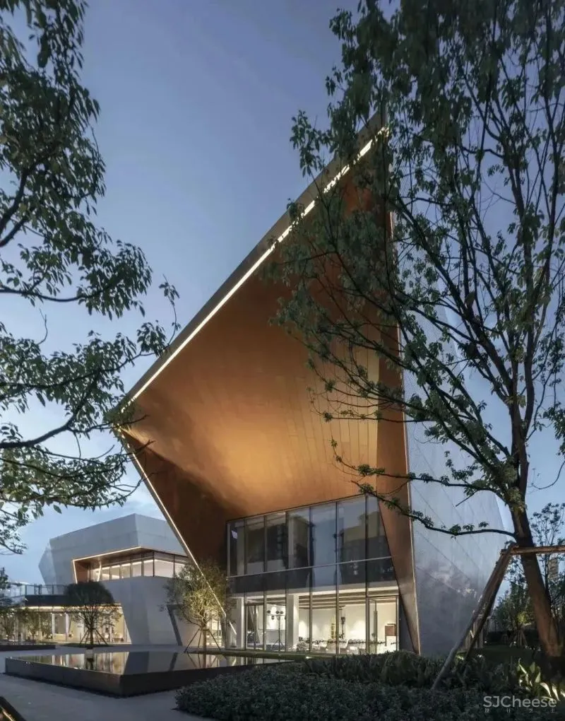 几何美学构建别样销售中心 FW.GID&SCULTURA