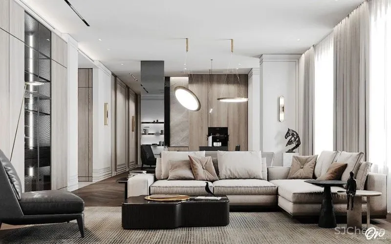 107m²高级灰的轻奢质感