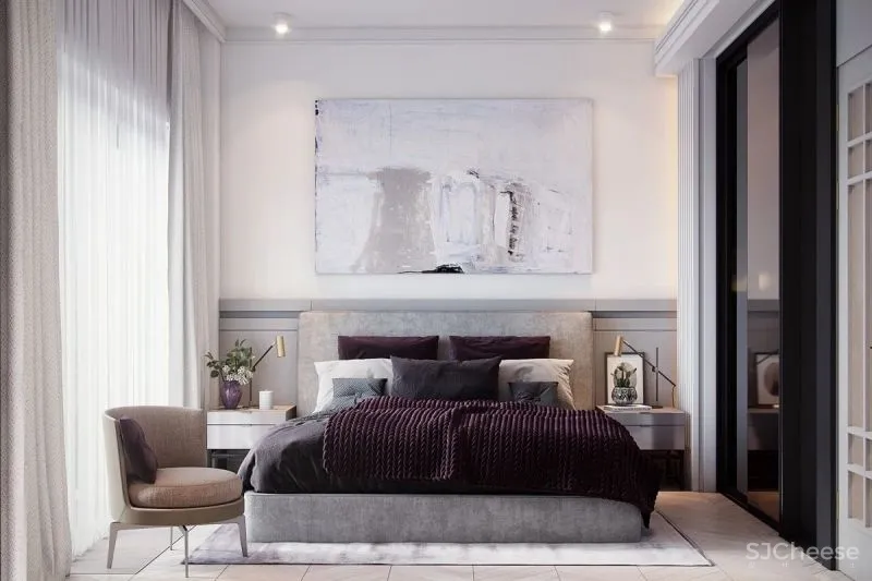 黑白缄默简约沉稳家居内饰