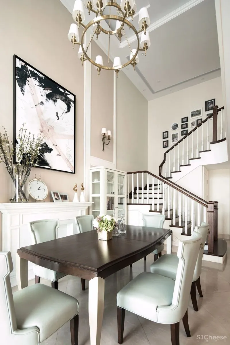 简约美式，浪漫不失温馨的优雅美居 漾设计