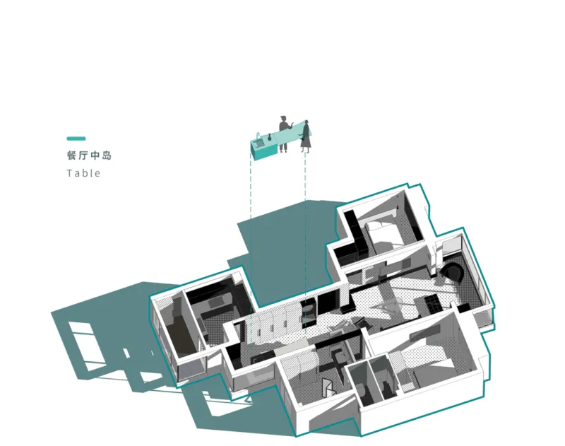 120㎡设计师的自宅，更多坐下来空间的家