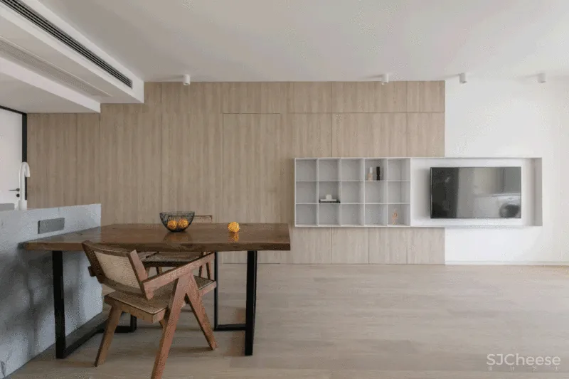 85后夫妻92㎡旧房翻新,塞下三居,却通透得不像话!更有高达35㎡收纳空间!