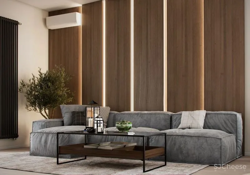 极简白 原木,耐看才是家的样子!