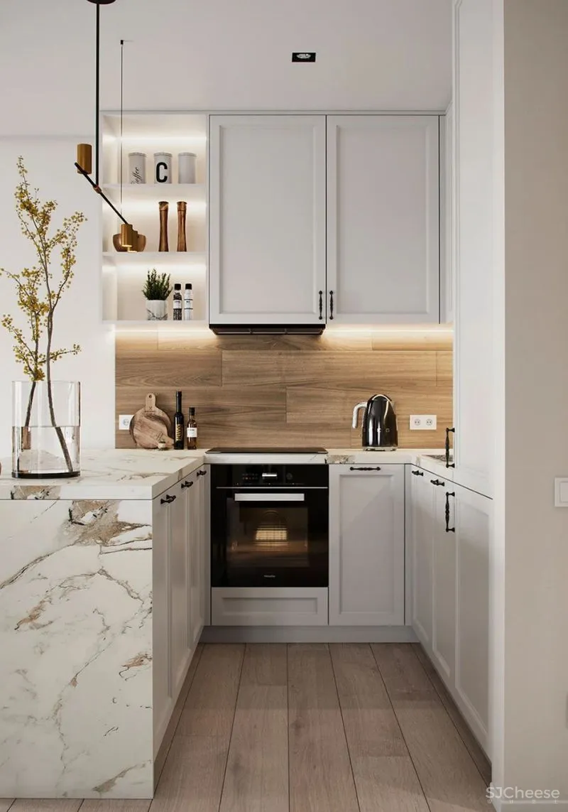 极简白 原木,耐看才是家的样子!